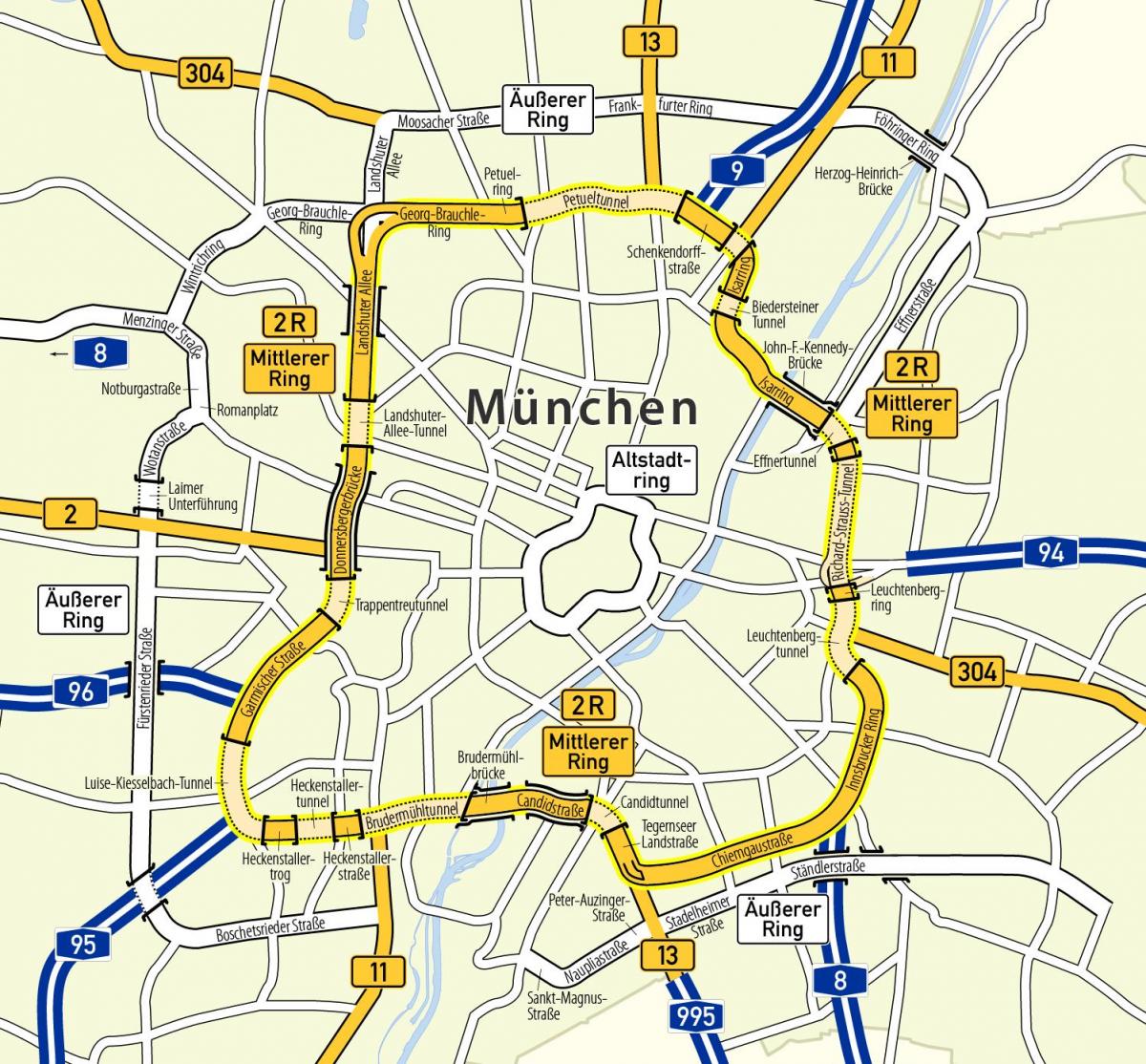 munchen ბეჭედი რუკა
