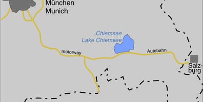 რუკა ofmunich ტბები 