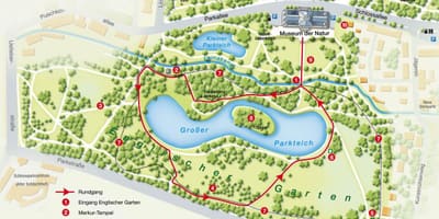 რუკა englischer garten